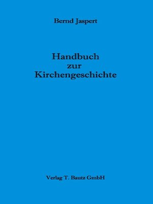 cover image of Handbuch zur Kirchengeschichte